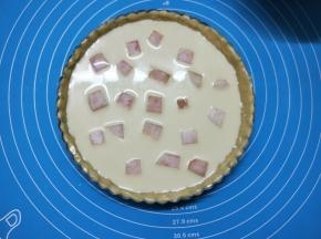 把桃子块放入