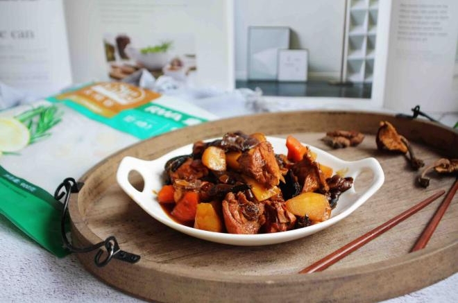 小鸡炖榛蘑