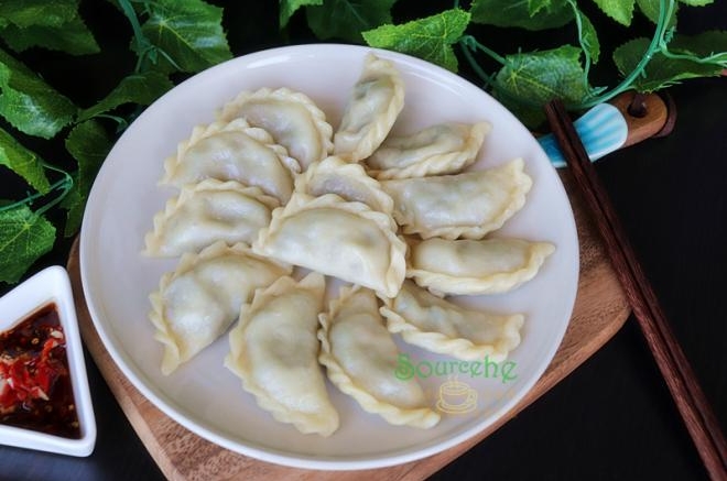 茄子馅蒸饺