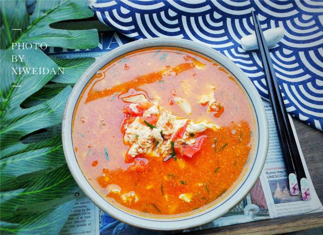 番茄蛋花汤
