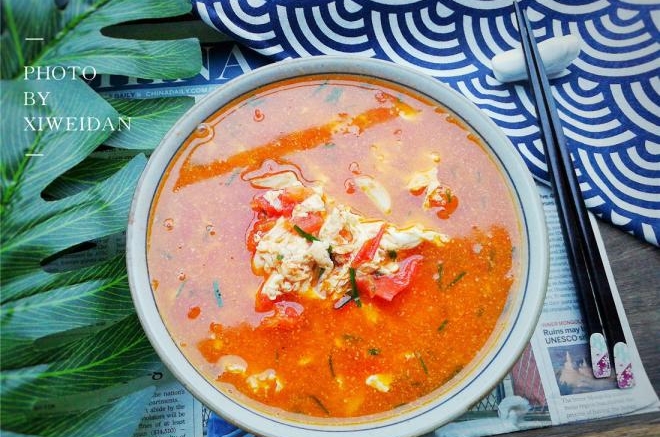 番茄蛋花汤
