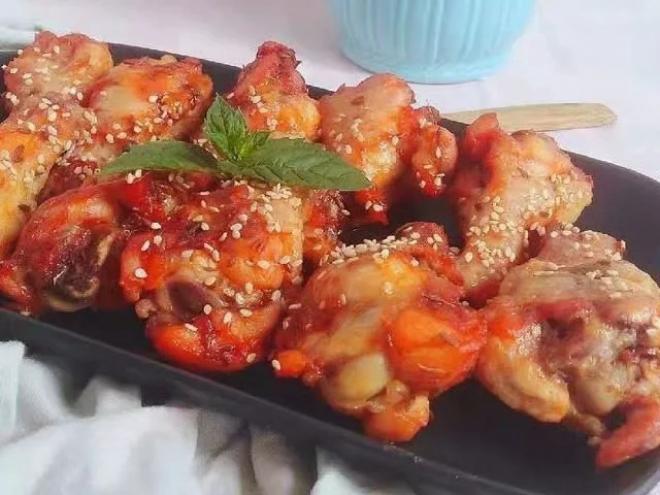 奥尔良孜然烤鸡翅