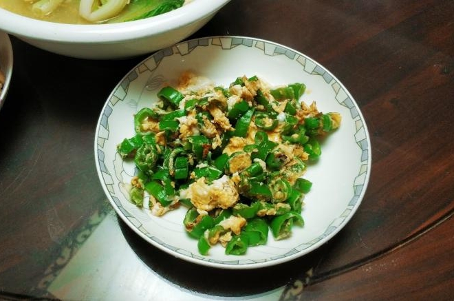尖椒炒蛋