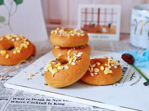 红糖燕麦贝果出炉啦～