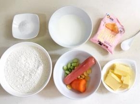 准备好需要的食材。