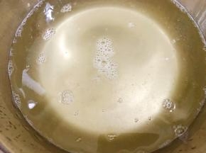 直到搓不出黏液为止