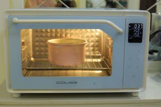 卡士烤箱预热150度，上下火中下层45分钟。