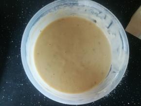 混合均匀，面糊做好了