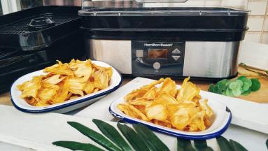 干果机做出来的保留果实的原有品质，保留了蔬果中原有天然成分，其口味酥脆爽口，香而不浊