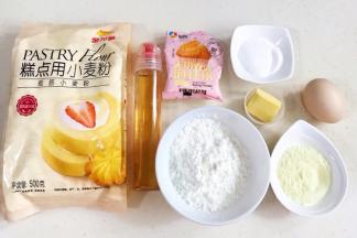 准备好需要的食材。