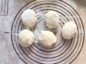 冰皮分成均等的5等份