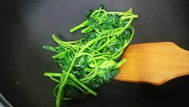 炒熟青菜