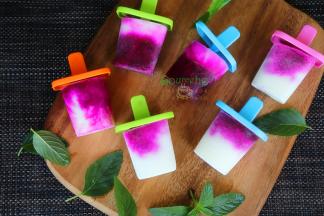 放入也可以放一个星期，在酸奶的保质期能吃完即可。但是水果冷冻太久味道就没这么新鲜，建议三天吃完。吃雪糕时只要在模具的外表倒入60度左右水，就可以快速脱模了。