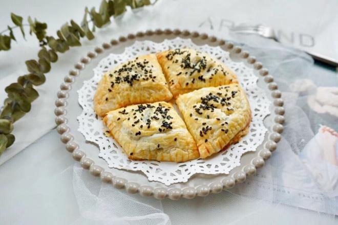 快手飞饼红豆派