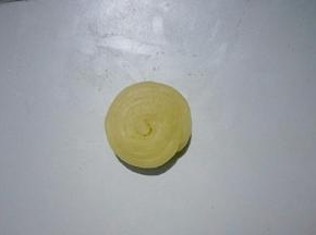螺旋纹朝上，整理一下。