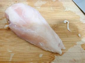 去掉肥油和筋膜