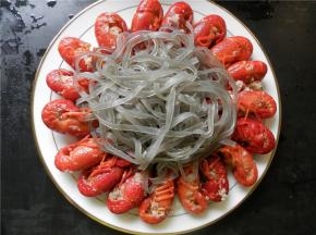 中间放上粉丝。