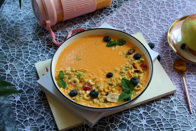 苹果胡萝卜燕麦糊