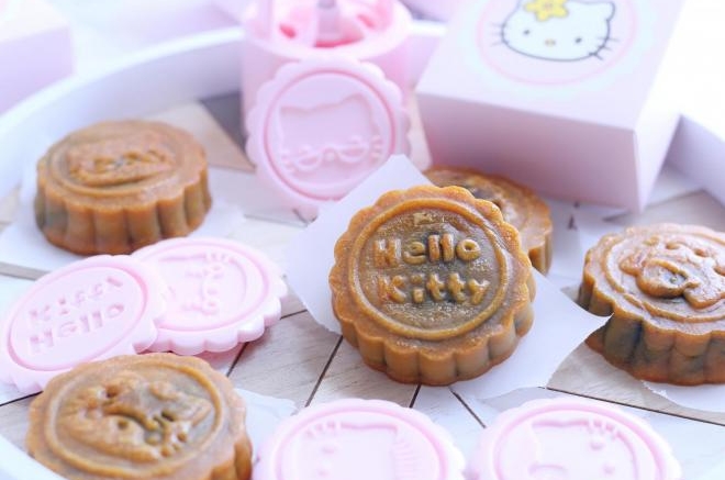 黑芝麻广式月饼