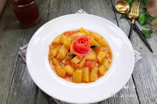 番茄烧土豆