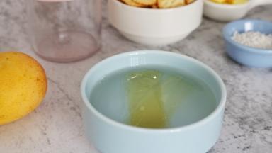 吉利丁片用凉水软化