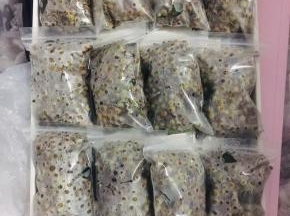 处理好的鲜花椒放进冰箱冷冻保存即可！