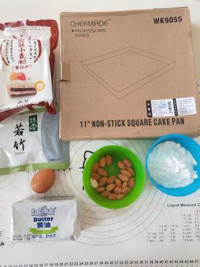 1、材料备齐，黄油软化。
