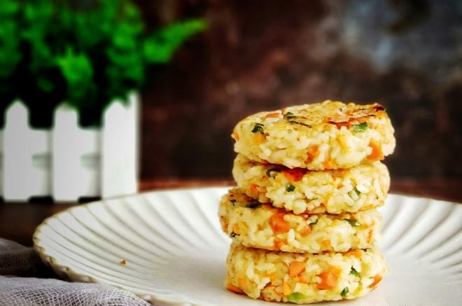 藜麦米饭煎饼
