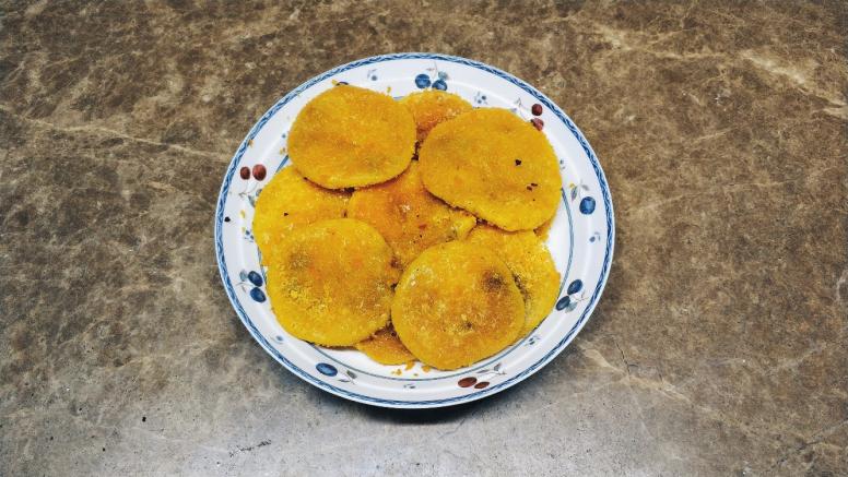 南瓜红豆沙饼