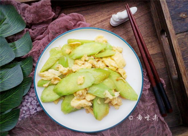 鸡蛋炒黄瓜片
