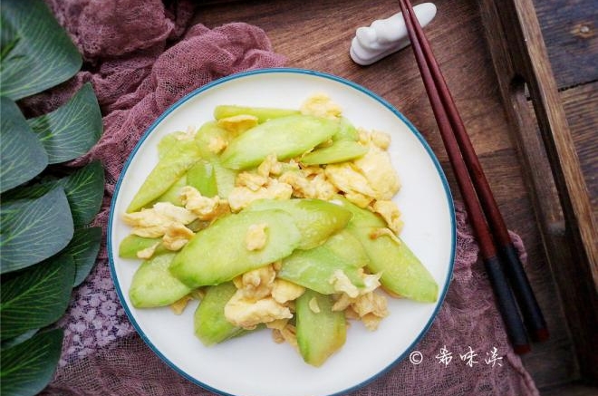 鸡蛋炒黄瓜片
