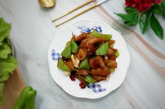 牛肚炒青椒