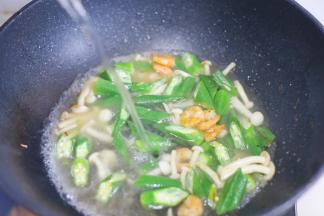 加一大碗开水。