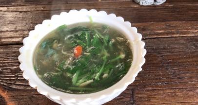 盛出装入容器中