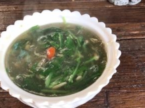 盛出装入容器中