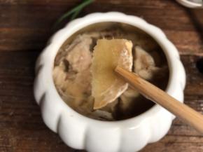 出锅后取出姜片丢弃