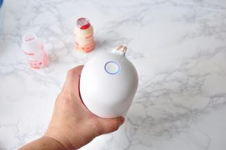 一个制浆程序结束后，蓝灯闪烁，您可以打开看一看了