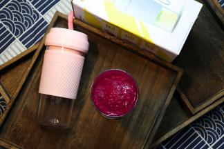 火龙果果汁成品图