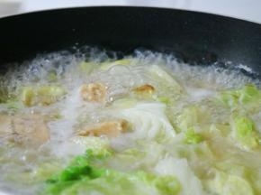 搅拌均匀，再煮7-8分钟