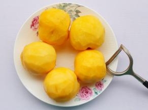 去皮。