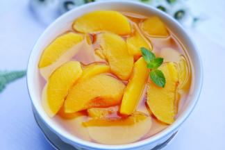 酸甜爽口，好喝到爆的黄桃罐头就做好了。