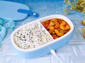 中午在单位吃饭，还可以链接电源加热，要不要这么赞哈～