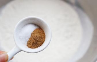 加盐和十三香。