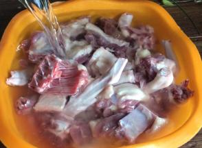 自己回家清洗干净