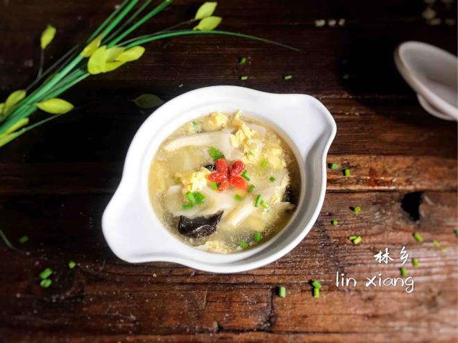 蘑菇蛋汤
