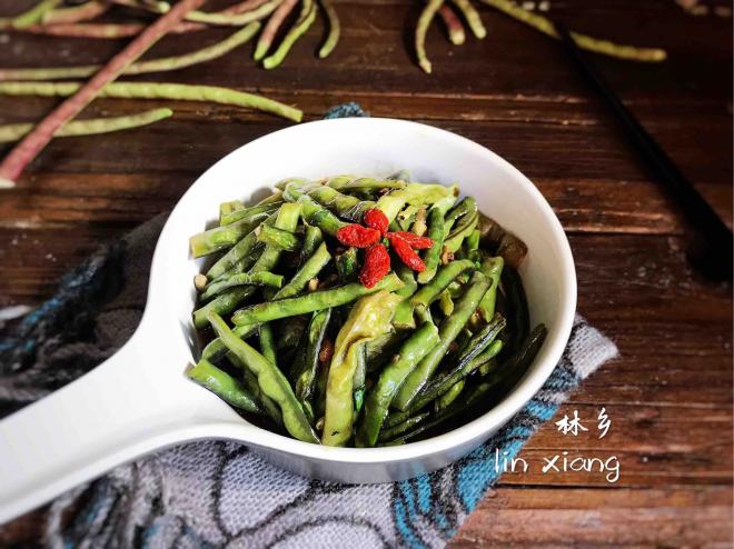素炒豇豆