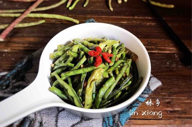 素炒豇豆