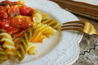 浇上番茄酱汁，开吃吧！