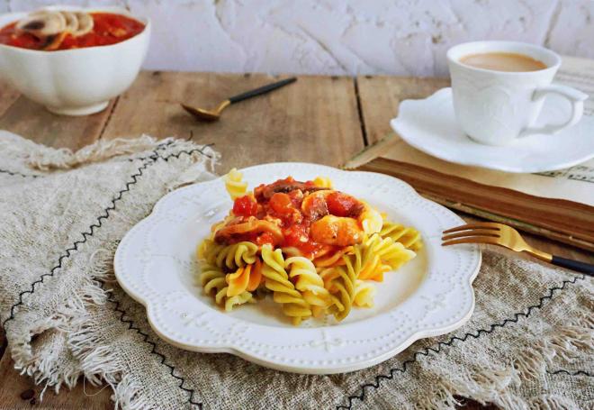 简单易上手的番茄意面