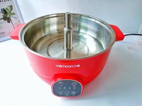 万慕智能升降锅重新加入适量的清水。